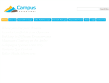 Tablet Screenshot of campus-trekking.com